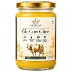 ANGLE GOLD – A2 ORGANIC GHEE – SHREE FOOD A2 Gir Cow Ghee, Organic, Bilona Method, 500ml- Amazon