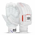 DSC Krunch 5.0 Leather Cricket Batting Gloves for Mens, Size – Youth, Right Hand- Amazon