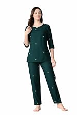 Ichaa Rayon Women Night Suit Set- Amazon