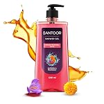 Santoor Brightening Shower Gel With Natural Saffron & Marigold Extracts| For Men & Women| For Glowing Skin| Suitable For All Skin Types| No Parabens| No Silicones| 500ml- Amazon