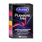 Durex 5 in 1 Pleasure Pack | Assorted Condoms | 20 units- Amazon