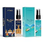 Vokka Pocket Perfume Thai Oud & Thai Aqua 16 ml (Pack of 2 x 8ml) | Unisex Luxury EDP Perfume for Men & Women | Long Lasting Eau De Parfum Gift Set | Premium Fragrance Scent | Travel Friendly- Amazon