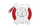 GM G‑Star 3042 – 3‑Socket 2‑Pin Extension Cord (5 m) with LED Indicator, International Sockets & Ultra‑Smooth Rotation- Amazon