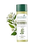 Biotique Bio Bhringraj Therapeutic Oil for Falling Hair | Intensive Hair Regrowth Treatment | Nourishing Follicles| Strong and Shiny| For All Skin Types| 120m- Amazon