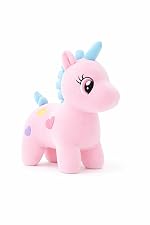 Softdreams Soft Plush Toy for Kids – Cute Stuffed Animal Soft Toy – Soft Cuddly Toy for Baby Boys & Girls, Return Gift -Multicolor Unicorn 25cm- Amazon