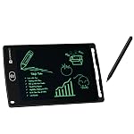 Portronics Ruffpad 8.5E Re-Writable LCD Writing Pad with Screen 21.5cm (8.5-inch) for Drawing, Playing, Handwriting Gifts for Kids & Adults,(Black)- Amazon