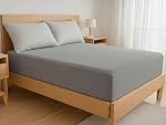 Sleepwell Shield Mattress Protector | Terry Fabric | 100% Waterproof Protection | Elastic Corners | Neem Fresche | Breathable | Hypoallergenic | Machine Washable | Long Lasting Freshness | 75 x 60- Amazon