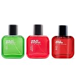 Wild Stone Forest Spice, Red and Ultra Sensual Long Lasting Mens Perfume, Pack of 3 (30ml each)- Amazon