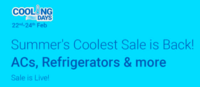 Flipkart SBI Net banking: 10% Off on ACs, Refrigerators, Air Coolers, Invert...