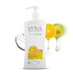 Lotus Herbals WhiteGlow Vitamin C Deep Moisture Hand & Body Lotion | Non Greasy | Cools and Refreshes Skin | SPF 20 | For All Skin Types | For Women and Men| 400 ml- Amazon