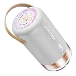 boAt 2026 Launch Nirvana Luxe,360- Surround, Spatial Audio, 100W, 15hrs Battery, Broadcast, App Support, NFC Pairing (Android), Bluetooth Speaker, Wireless Speaker, Portable Speaker (Ivory White)- Amazon
