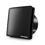 LONGWAY FreshX 6 Inch 150 mm Energy Efficient Exhaust Fan | High Speed Powerful Motor | Noiseless Operation & Easy to Clean | Suitable for Bathroom, Kitchen, Office | 2 Years Warranty (Black)- Amazon