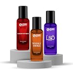 Beardo The Intense Core-LSD,Whisky Smoke & GodFather Perfume for Men (20ml x 3) | Long Lasting Fragrance | Long Lasting Perfume for Men | Gift for Men | Gift for Friend- Amazon