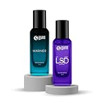 Beardo Midnight Duo- LSD & Mariner Perfume for Men (20ml x 2) | Long Lasting Fragrance | Long Lasting Perfume for Men | Gift for Men | Gift for Friend- Amazon