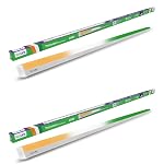 EcoLink 20W Tricolour LED Batten Light | Sleek Slim LED Tube Light | Energy Efficient with Surge Protection | Ideal for Home, Office & Decorative Lighting | 3-in-1 Colour Changing, Pack of 2- Amazon