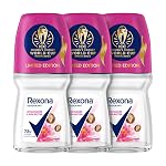 Rexona Lotus Flower & Shea Butter Antiperspirant Roll-On | for Women |72H Odour Protection | Limited Edition Pack – ICC Women’s Cricket World Cup India 2025 |50 ML (Pack of 3)- Amazon