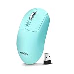 FRONTECH MS-0058G Dual Mode Wireless Mouse | 2.4GHz | 1600 DPI | Bluetooth 5.0 | Ergonomic 4-Button Optical Mouse | Windows, Mac, Android Devices | Sky- Amazon