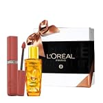 L’Oreal Paris You’re Worth it Gift Box – Liquid Lipstick 635 and Hair Serum 30ml- Amazon