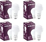 Bajaj Ivora HB 12W LED Bulb B22 (Pack of 4, CDL) | Energy Efficient, Eco-Friendly | UV & IR Free | 1 Year Warranty- Amazon