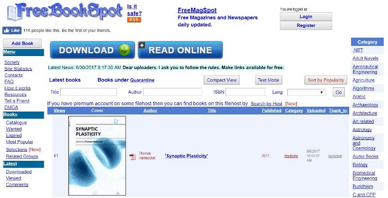 FreeBookSpot Proxy - 30 Proxy Websites to Unblock FreeBookSpot.es Download Link