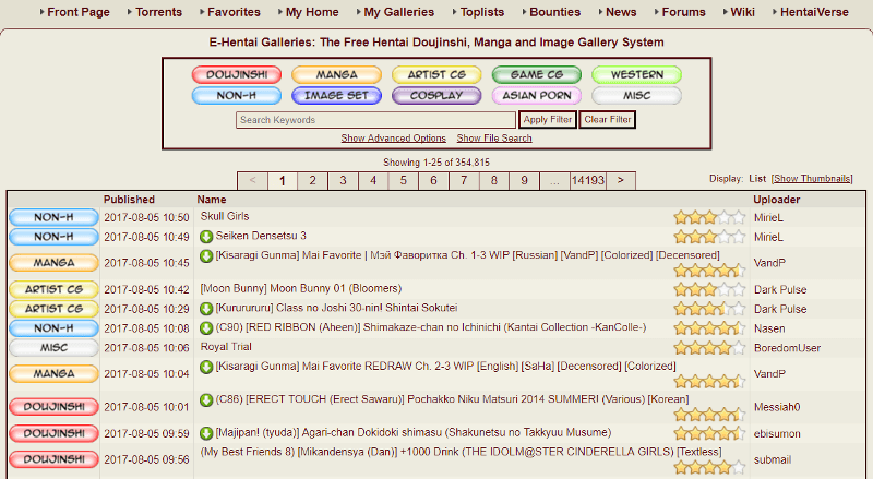 How To Unblock E-Hentai.org Gallery - 25 Fast & Free Proxies/Mirrors Websites List