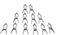 KVG Stainless Steel Cloth Clips  (Steel Pack of 12)- Flipkart