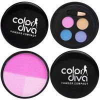 Color Diva Eye & Face Makeup Combo Set Of 2, C-535- Amazon