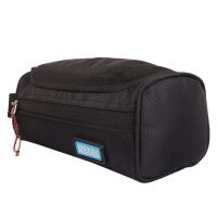 Travalate Polyester Fabric Multipurpose Travel Makeup Kit Pouch Medicine Organizer Bag (Black)- Amazon