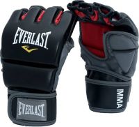 [Size L] Everlast Grappling Training Gloves-LXL Boxing Gloves  (Black, Red)- Flipkart