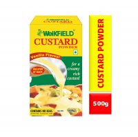 [Pantry] Weikfield Custard Powder, Vanilla Flavour, 500g Carton- Amazon