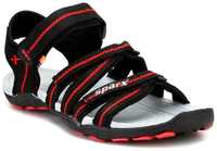Sparx Men Black Sandals & Floaters @ Rs. 449