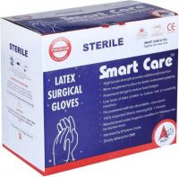 Smart Care Sterile Surgical Gloves Size 6.5/50 Pairs- Amazon