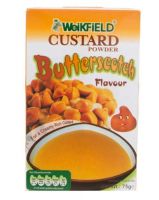 Weikfield Custard Powder Butterscotch 75g + Free Weikfield Custard Powder Vanilla- Amazon